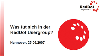 Was tut sich in der Usergroup?