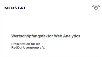 Wertschöpfungsfaktor Web Analytics